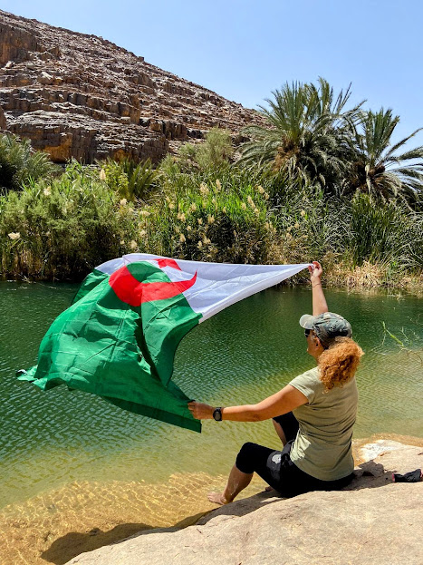 VOYAGES )Tadrart Rouge - Djanet - Tassili - Désert algérien - Algérie - IhrirRoadtrip en Algérie ) Ihrir