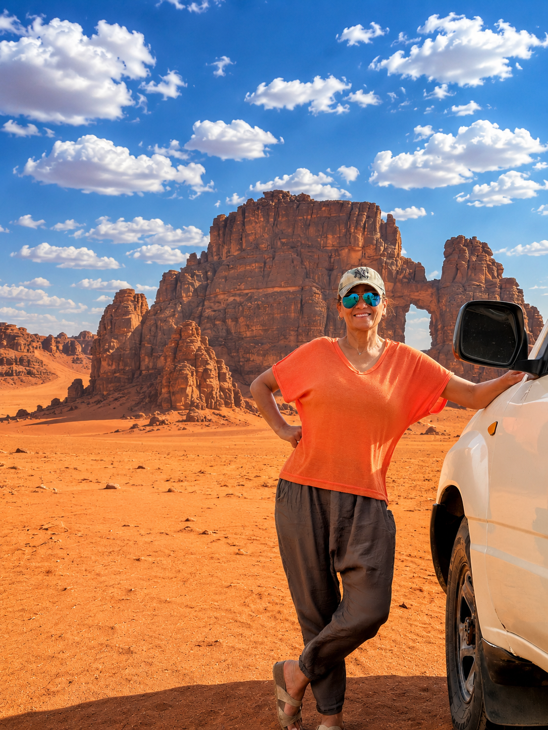 voyage femme seule-voyage femme solo-reconnexion à soi-charge mentale féminine-femme épuisée-voyage transformateur-désert du Tassili n’Ajjer-voyage entre femmes-retraite désert-besoin de ralentir fatigue mentale-voyage bien-être-tourisme authentique Algérie-Women of the Dunes-Chroniques du désert